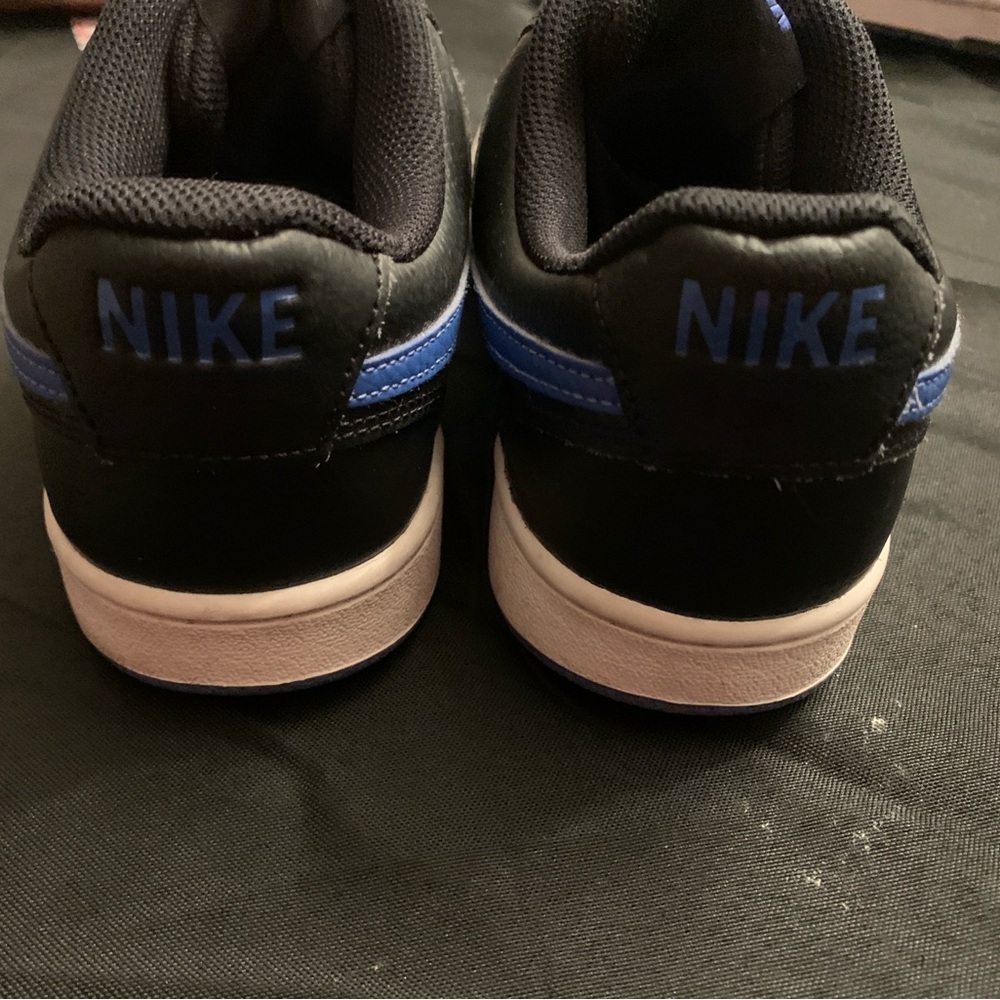 Nike Court Vision Low, Size 6.5 Men’s , Black and Royal Blue. Preloved. - Picture 3 of 11